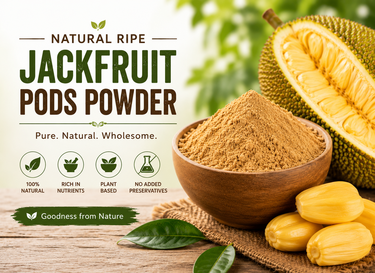 Jackfruit pods Powder